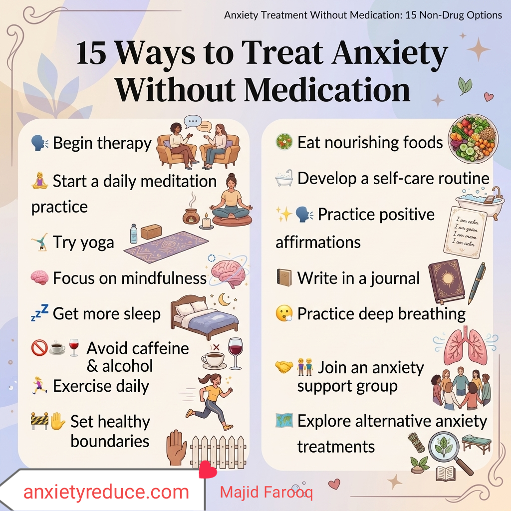 Reduce anxiety naturally
